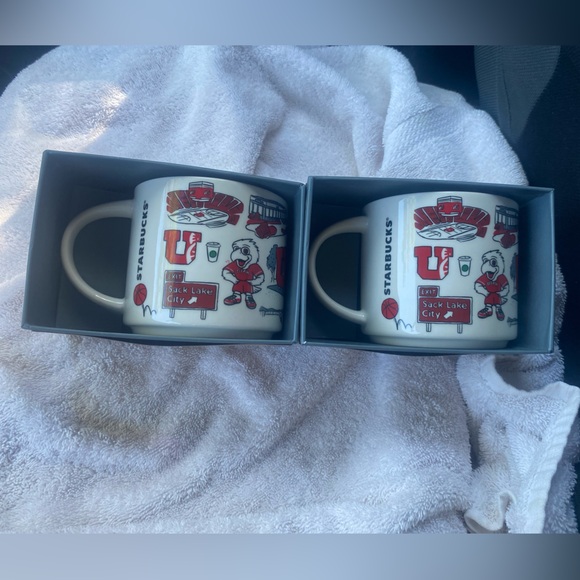 💥💥Starbucks Been there Campus Collection University of Utah Coffee Mug💥💥 - Picture 2 of 10